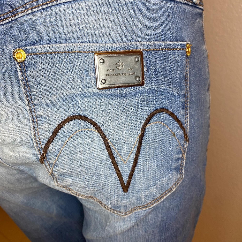 Triton Jeanswear Women's Slim Leg Fatima Skinny Size 42 -0159 - Picture 10 of 11